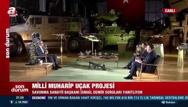 Milli Muharip Uçak'ta son durum ne? İsmail A Haber'de açıkladı