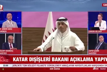 Katar Dışişleri Bakanı Al Sani: ABD saldırıdan 10 dakika sonra haber verdi
