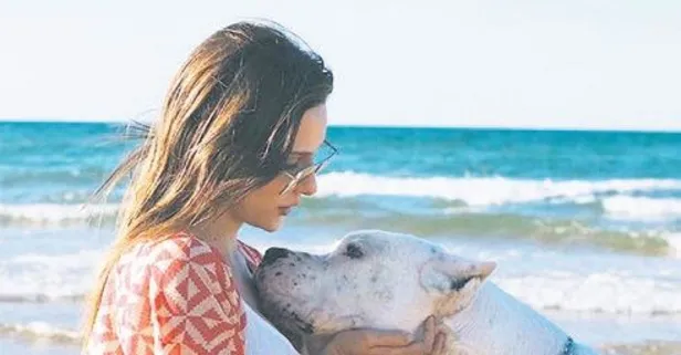 Alina Boz'dan köpeğine duygusal veda