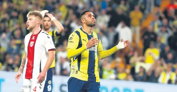 F.Bahçe evinde Samsun ile berabere kalarak şampiyonluk yarışında ağır yara aldı!