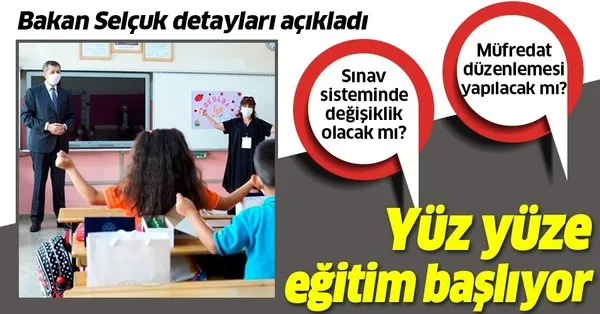 son dakika sinav sistemi degisecek mi milli egitim bakani ziya selcuk acikladi takvim