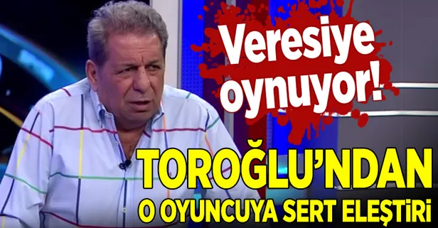 Erman Toroğlu: Lens veresiye oynuyor
