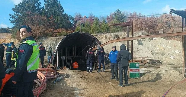 Kütahya'da maden ocağında göçük Mahsur kalan işçi kurtarıldı