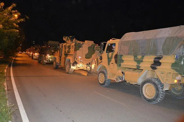 Suriye sınırındaki birliklere komanda takviyesi