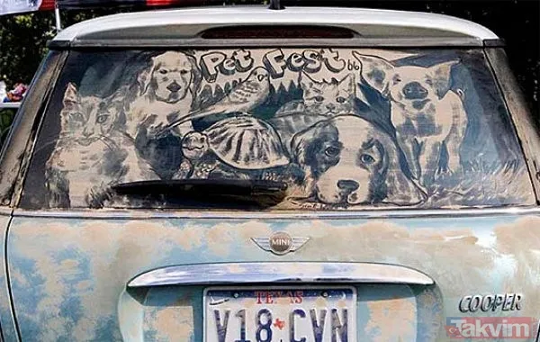 Kirli arabalardan sanat eserleri ortaya çıkarıyor - 14