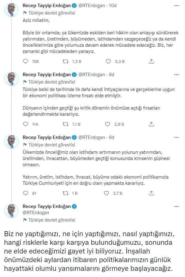 Kabine sonrası Başkan Erdoğan'dan önemli mesaj: 'Ekonomik Kurtuluş Savaşı'ndan zaferle çıkacağız-7