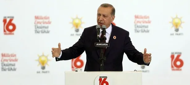 Erdoğan: "Bu bir tasfiye değil değişim ihtiyacı"