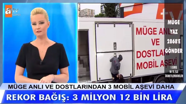Müge Anlı canlı yayınında Mobil Aşevi Kampanyası ile İzmir depremine rekor bağış! "Boşa gitmediğini gözlerimle gördüm"-5