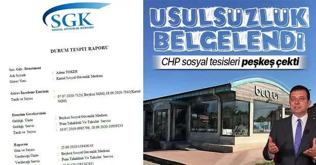 Beltur’daki usulsüzlük belgelendi! CHP’li İBB sosyal tesisleri peşkeş çekti