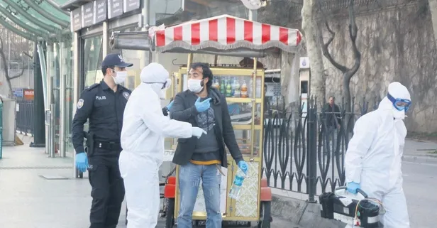 Coronik vaka! Polisi görünce öksürmeye başladı...