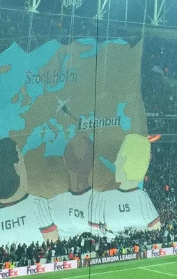 Vodafone Arena'da müthiş koreografi