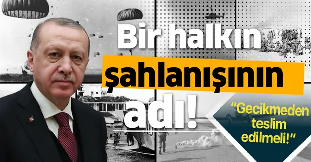 Son dakika: Başkan Erdoğan’dan Kıbrıs mesajı