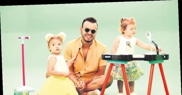 Deha Bilimlier ’Papatya’ şarkısına çocuklarıyla klip çekti