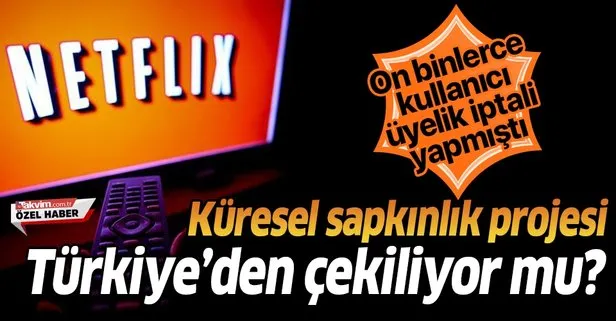 Küresel sapkınlık projesi Netflix Türkiye’den çekiliyor mu? Büyük tepki çekmişti