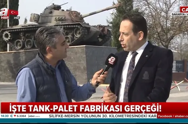 Kılıçdaroğlu'nun "satılacak" yalanlarına Tank-Palet Fabrikası önünden cevap