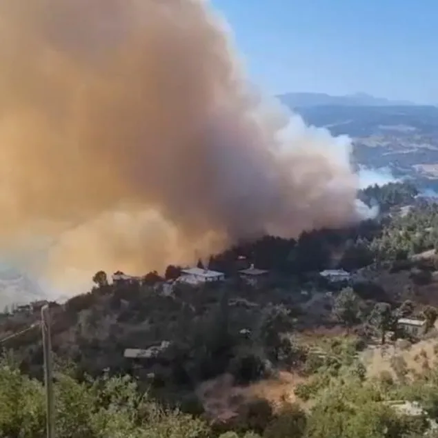 Kahramanmaraş’ta korkutan orman yangını!