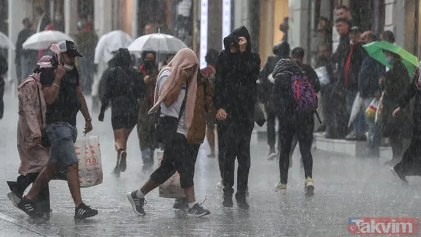 Meteoroloji'den İstanbul dahil birçok kente uyarı: Kuvvetli rüzgar ve yağış geliyor! O güne dikkat edin! 27 Eylül hava durumu raporu - 6