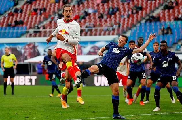 RB Leipzig 2-1 Hertha Berlin | GOLLERİ İZLE