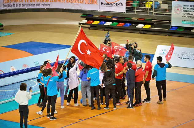Türkiye Kadın Milli Takımı Golbol Avrupa Şampiyonası'nda finalde