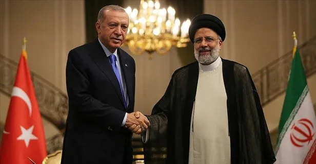 Başkan Erdoğan, İran Cumhurbaşkanı İbrahim Reisi ile görüştü