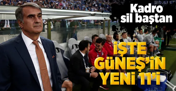 Beşiktaş'ta kadro sil baştan