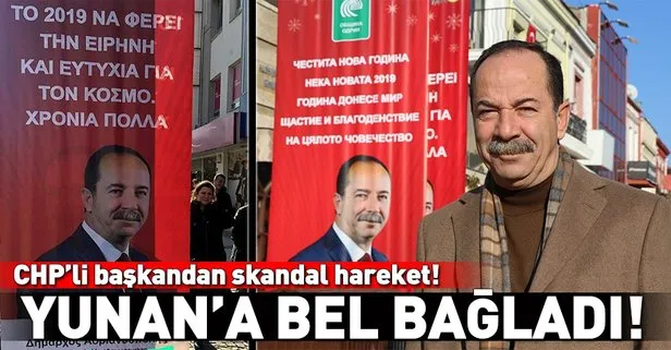 Edirne Belediye Başkanı Recep Gürkan’dan skandal afiş!