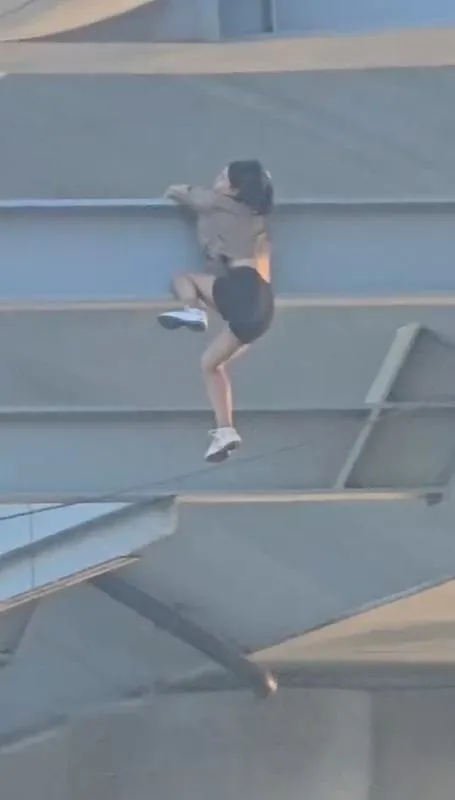 Haliç Metro Köprüsü'nde korku dolu anlar (DHA)