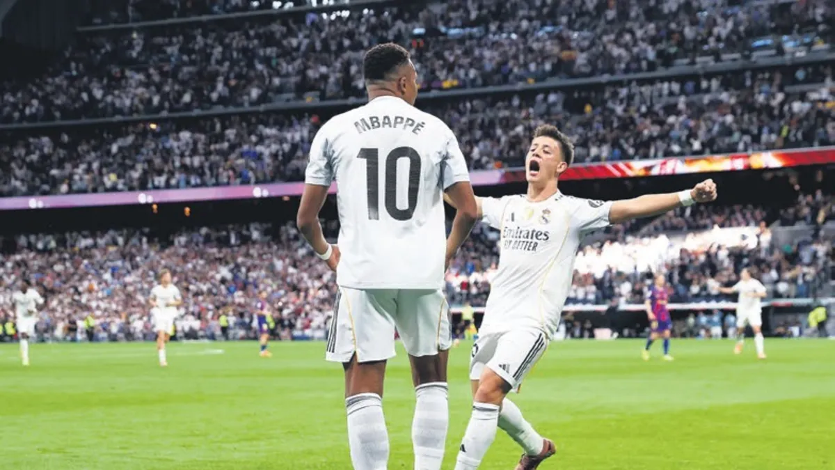 Real Madrid El Clasico’yu kazandı! Arda Güler 65 dakika sahada kaldı