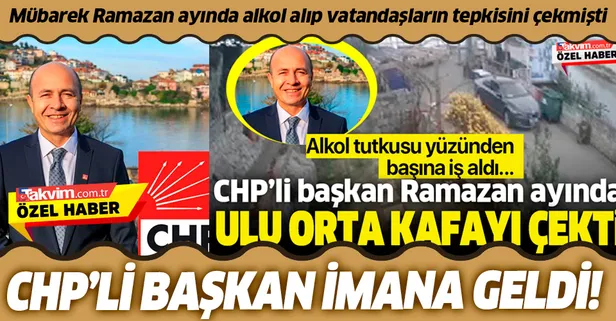 Ramazan'da alkol haberleri Amasra Belediye Başkanı Recai Çakır'a ders oldu: Anneler Günü'nde Kur'an okuttu