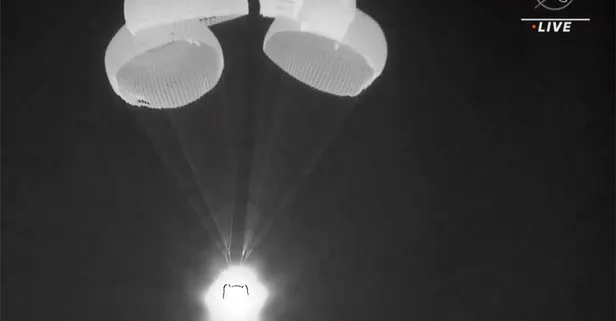 Son dakika: SpaceX Crew-3 ekibi Dünya’ya döndü! İşte dünyanın takip ettiği yolculuktan görüntüler