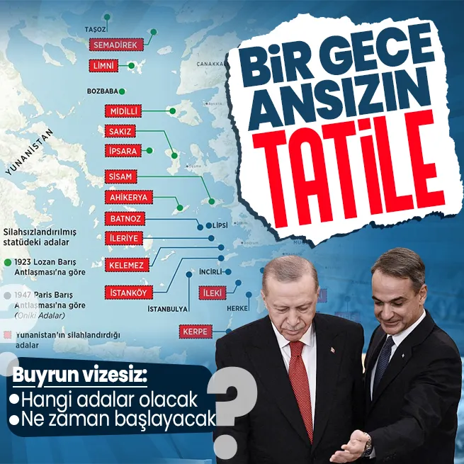 7 gün vizesiz gidilen 10 Yunan adası LİSTESİ! Vizesiz Yunan adaları hangileri? Yunan adalarına vizesiz gidilir mi, nasıl? Güzel, yakın...