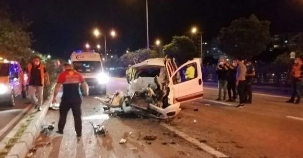 Otomobil, LPG tankerine çarptı: Acı haber...