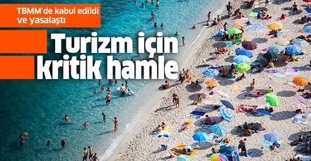 Son dakika: Türkiye Turizm Tanıtım ve Geliştirme Ajansı kuruluyor... TBMM'de kabul edildi!