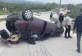 Bolu’da mucize kurtuluş!