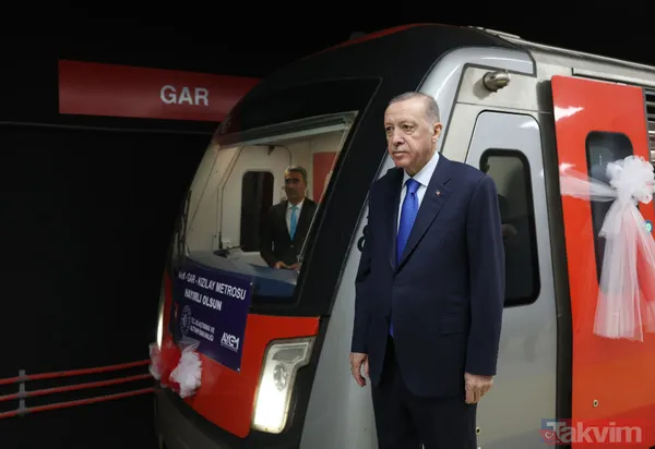 Başkan Erdoğan vatman koltuğuna geçti! AKM-Gar-Kızılay Metro Hattı hizmete alındı - 29