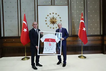 Dünya lideri Recep Tayyip Erdoğan forması