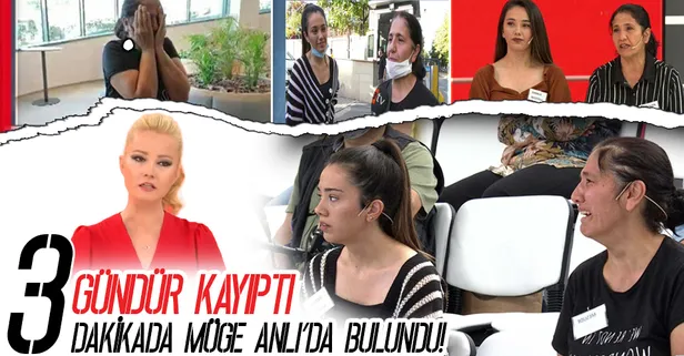 Müge Anlı 3 gündür kayıp olan liseli kızı 3 dakikada buldu!