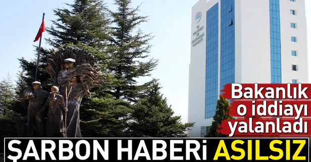 Tarım ve Orman Bakanlığından "şarbon"  yalanlaması