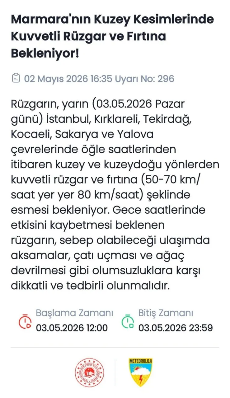 7-ile-sari-kod-gok-gurultulu-saganak-geliyor-mgm-2-3-mayis-hava-durumu-1777742202204.jpg 7 ile sarı kod: Gök gürültülü sağanak geliyor! MGM 2-3 Mayıs hava durumu-6