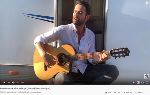 Keremcem Kimse Bilmez set aralarında bakın ne yapıyor?-1