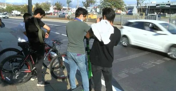 Pendik'te korkunç olay! Scooterla yolun karşısına geçerken otomobil çarpan genç öldü