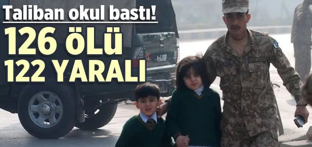 Pakistan’da okula silahlı baskın