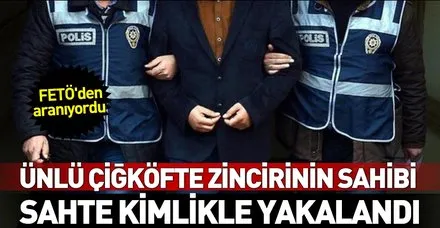 Son dakika: FETÖ'den aranıyordu! Komagene çiğ köftenin sahibi Murat Sivrikaya sahte kimlikle yakalandı