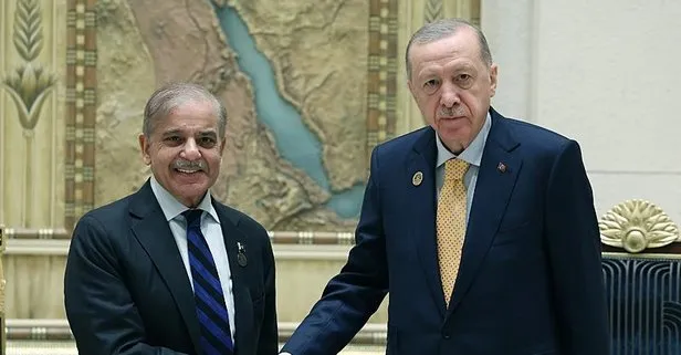 Başkan Erdoğan'dan Kahire'de yoğun diplomasi: Şerif, Sisi ve Pezeşkiyan ile bir araya geldi