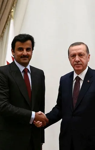 Başkan Erdoğan Katar Emiri ile görüştü