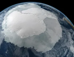 Antartika'da sırrı çözülemeyen dev cisim!