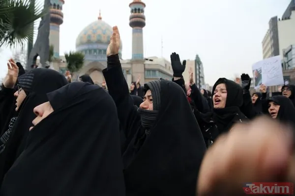 Kasım Süleymani için Ahvaz'da cenaze töreni - 13