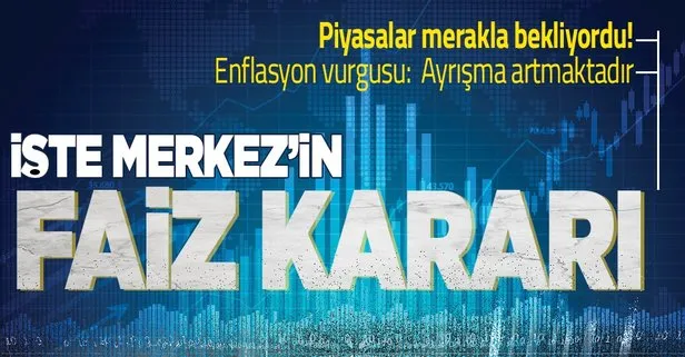 Merkez faiz kararını açıkladı!