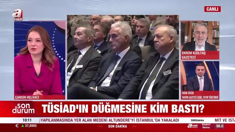 TÜSİAD yine milli iradeyi hedef aldı! Gazeteci Ekrem Kızıltaş’tan tepki