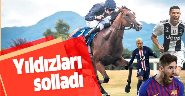 İngiliz yarış atı Galileo futbol yıldızlarını solladı!